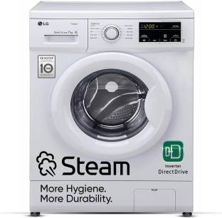 LG 7 kg 5 Star with Steam, Inverter Direct Drive Technology, 6 Motion Direct Drive, Touch Panel and 12...