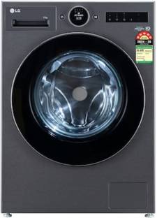 LG 12 kg Fully Automatic Front Load Washing Machine Black