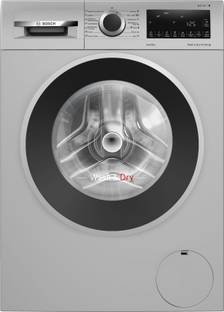 BOSCH 10.5/6 kg Washer with Dryer with In-built Heater Silver