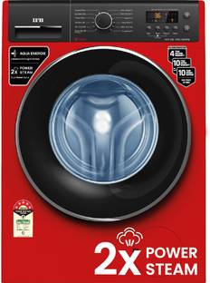 IFB 7 kg 5 Star 2X Power Steam,Hard Water Wash Fully Automatic Front Load Washing Machine with In-built Heater Red