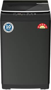 BOSCH 9 kg Fully Automatic Top Load Washing Machine with In-built Heater Black