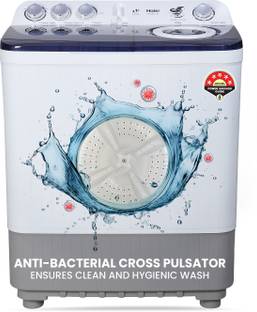 Haier 8 Kg Oxyi Dry Technology, 1300 RPM, Spray Function, Wash Programs, Magic Filter, Rat Mesh Semi A...