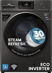IFB 9 kg 5 Star with Steam Refresh program, 9 Swirl Wash, Eco Inverter, Touch Panel with AI Fully Auto...