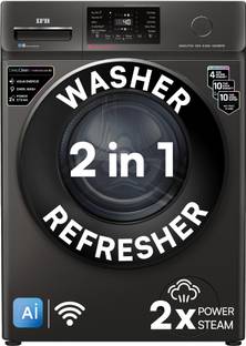 IFB 9 kg 5 Star with Steam Refresh program, 9 Swirl Wash, Eco Inverter, Touch Panel with AI Fully Auto...