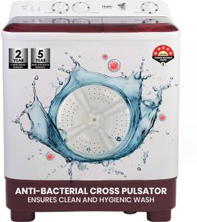 Haier 7 kg Anti Bacterial Vortex Pulsator, 1300 RPM, Spray Functi