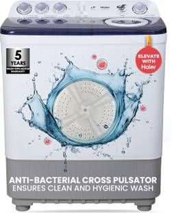 Haier 8 Kg Oxyi Dry Technology, 1300 RPM, Spray Function, Wash Programs, Magic Filter, Rat Mesh Semi A...