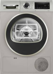 BOSCH 9 kg Tumble Dryer with In-built Heater Grey