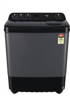 Haier 7.5 kg Semi Automatic Top Load Washing Machine Black
