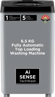 Acer 6.5 kg Quad Wash Series with AiSense, 5 Star Rating, AutoBalance, Hex-Fin Jet Pulsator, SwirlWash...