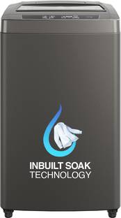 Godrej 6 kg Turbo 6 Pulsator With Toughened Glass Lid Fully Automatic Top Load Washing Machine Grey