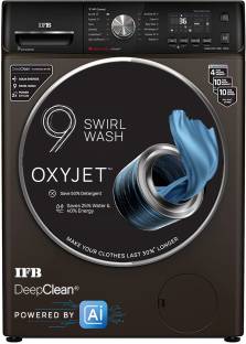 IFB 9 kg with Steam 5 Star AI Powered Eco Inverter with Wi-Fi EnabledOxyjet 9 Swirl Wash, 4 Years Comp...