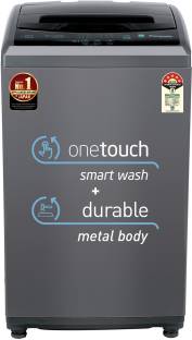 Panasonic 6 kg 5 Star 8 Wash Program AquaBeat Wash Fully Automatic Top Load Washing Machine Grey