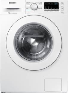 Samsung 7 kg Inverter Fully Automatic Front Load Washing Machine with In-built Heater White