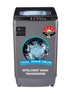 realme TechLife 7.5 kg 5 Star Rating Fabric Safe Wash Fully Automatic Top Load Washing Machine Grey