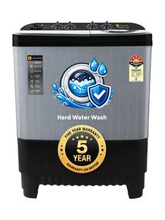 realme TechLife 11 kg with Hard Water Wash Protection and Swift Jet Dry Semi Automatic Top Load Washin...