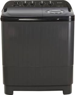 Sharp 8 kg Semi Automatic Top Load Washing Machine Grey