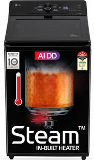 LG 11 kg Fully Automatic Top Load Washing Machine with In-built Heater Black