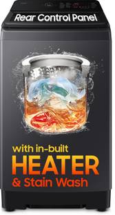 Samsung 8 kg Fully Automatic Top Load Washing Machine Black