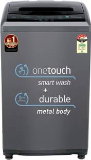 Panasonic 6 kg 4 Star 8 Wash Program AquaBeat Wash Fully Automatic Top Load Washing Machine Grey