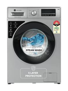 realme TechLife 9 kg In-built Heater with MegaWash+ Fully Automatic Front Load Washing Machine with In...