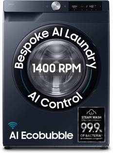 Samsung 9 kg 5 Star, AI Control, AI Ecobubble, Super Speed, Wi-Fi, Hygiene Steam, Digital Inverter Mot...