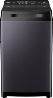 Haier 9 kg Fully Automatic Top Load Washing Machine with In-built Heater Black