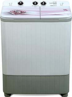Lloyd 6.5 kg Semi Automatic Top Load Washing Machine White