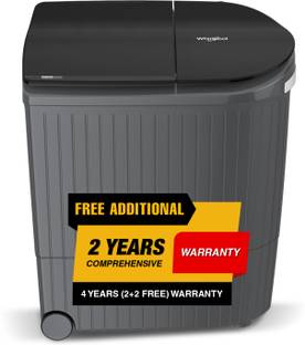 Whirlpool 9 kg Semi Automatic Top Load Washing Machine Grey