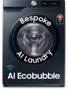 Samsung 12 kg 5 Star, AI Control, AI Ecobubble, Super Speed, Wi-F