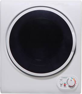 Equator 2.5 kg with 99.9% Dry Clothes Automatic Temperature control Dryer with In-built Heater White