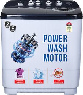ONIDA 11 kg 5 star Semi Automatic Top Load Washing Machine Blue, White