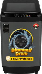 realme TechLife 7 kg 5 Star Rating Fabric Safe Wash Fully Automatic Top Load Washing Machine Black, Gr...