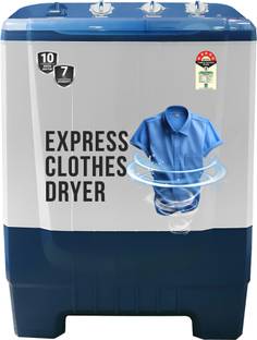 ONIDA 7.5 kg 5 star Semi Automatic Top Load Washing Machine Blue, White