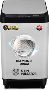 MarQ by Flipkart 6.5 kg Fully Automatic Top Load Washing Machine Grey