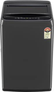LG 9 kg Fully Automatic Top Load Washing Machine with In-built Heater Black