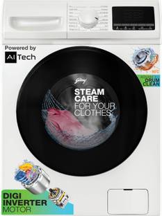 Godrej 6 kg 5 Star, Digi-Inverter With Steam Wash & 1000 RPM Spin Speed Fully Automatic Front Load Was...