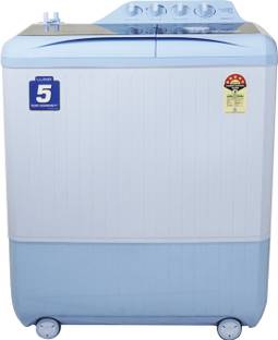 Lloyd by Havells 8.5 kg Toughened Glass Soft Closing Glass Lids, 1300 RPM, Soak Function, 3 Wash Progr...