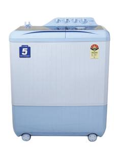 Lloyd by Havells 8.5 kg Toughened Glass Soft Closing Glass Lids, 1300 RPM, Soak Function, 3 Wash Progr...