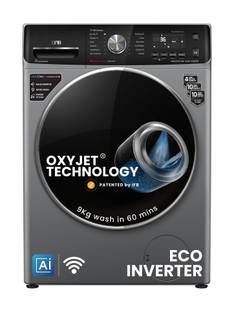 IFB 9 kg 5 Star with Steam Refresh program, 9 Swirl Wash, Eco Inverter, with AI Fully Automatic Front ...