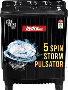 ONIDA 7.5 kg 5 Star Semi Automatic Top Load Washing Machine Black