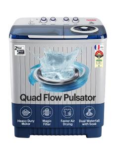 Thomson 14 kg 5 Star Aqua Magic with Double Waterfall, Heavy Duty Motor, Magic Filter, Advanced Soak T...