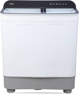 Haier 10.5 kg Semi Automatic Top Load Washing Machine White