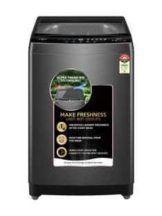 Haier 10.5 kg With Ultra Fresh Air Technology, Oceanus Wave Steel Drum, Balance Clean Pulsator, Custom...