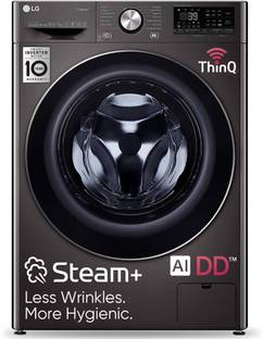 LG 10.5/7 kg Washer with Dryer with Inverter ,AI Direct Drive Technology Ready to Wear Clothes with In-built Heater Black