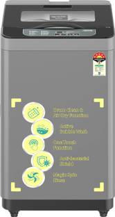 Croma 7 kg Fully Automatic Top Load Washing Machine Black, Grey