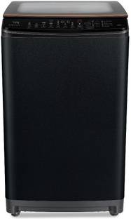 Voltas Beko 8.5 kg Fully Automatic Top Load Washing Machine with In-built Heater Black