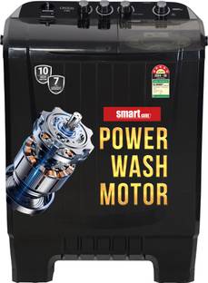 ONIDA 8.5 kg 5 Star With 1450 RPM & Rust Proof Body Semi Automatic Top Load Washing Machine Black