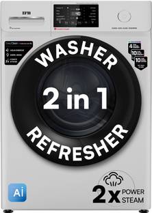IFB 6.5 kg 5 Star with Steam Refresh program, 9 Swirl Wash, Eco Inverter, Powered by AI with Power Ste...