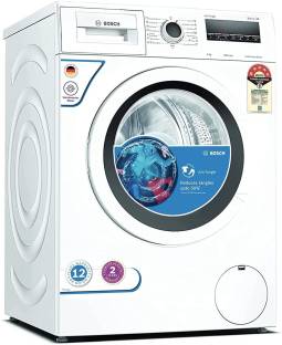 BOSCH 8 kg AntiTangle,AntiVibration,1200RPM Fully Automatic Front Load Washing Machine with In-built H...