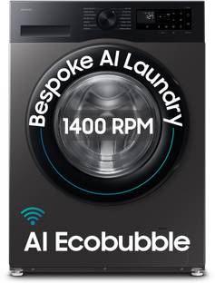 Samsung 9 kg 5 Star, AI Ecobubble, Super Speed, Wi-Fi, Hygiene Steam, Digital Inverter Motor Fully Aut...